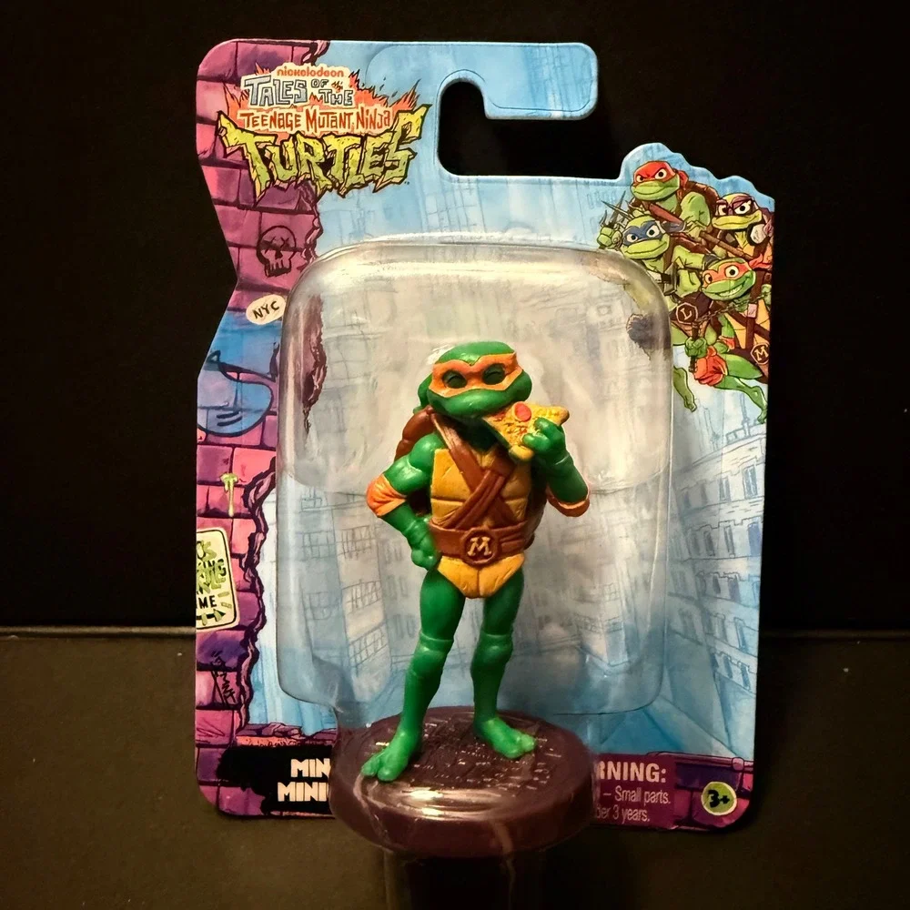 Legend Toys TMNT Mini Figure Set Kids OS Multicolor NEW 4 Pack Pizza Edition